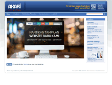 Tablet Screenshot of akari-corp.com